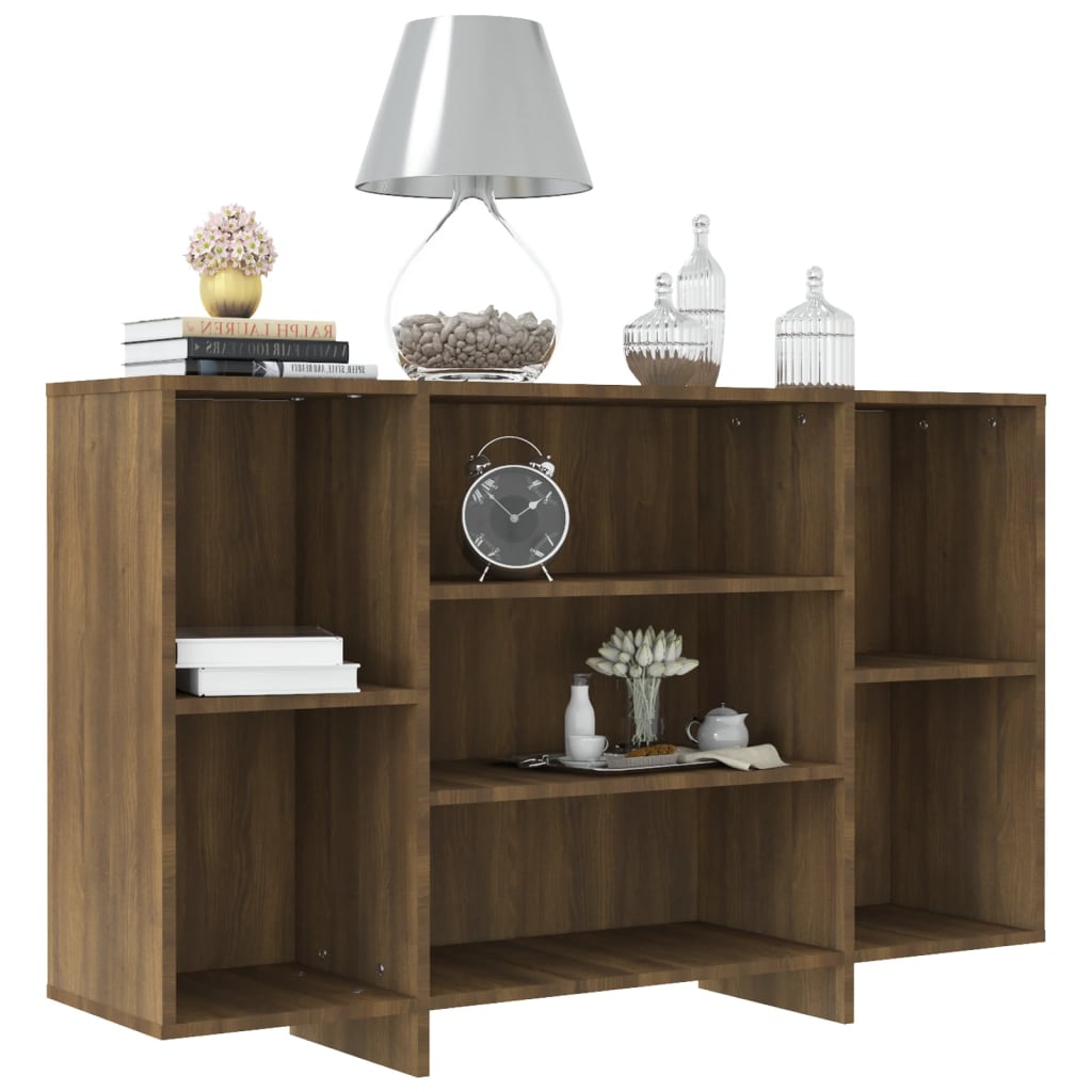 Marron Oak Buffet 120x30x75 cm agglomerato