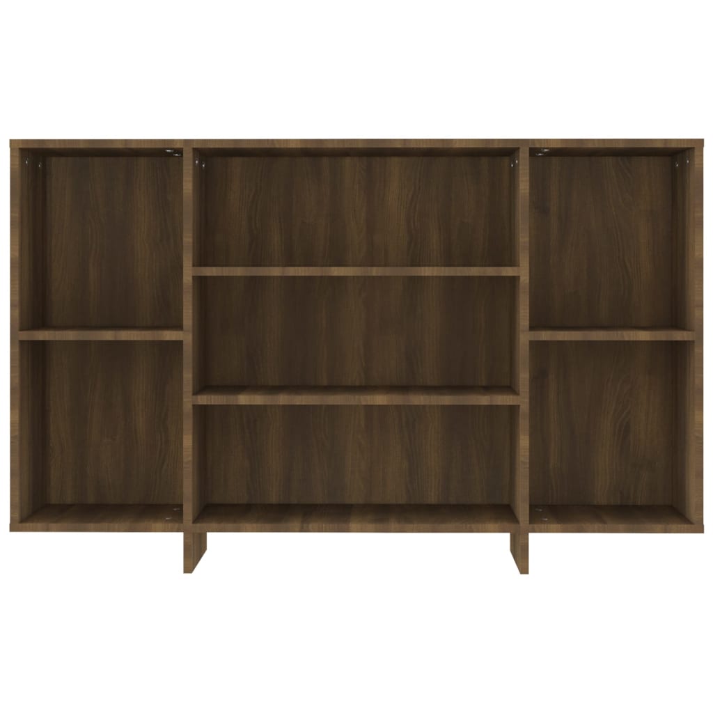 Marron oak buffet 120x30x75 cm agglomerated