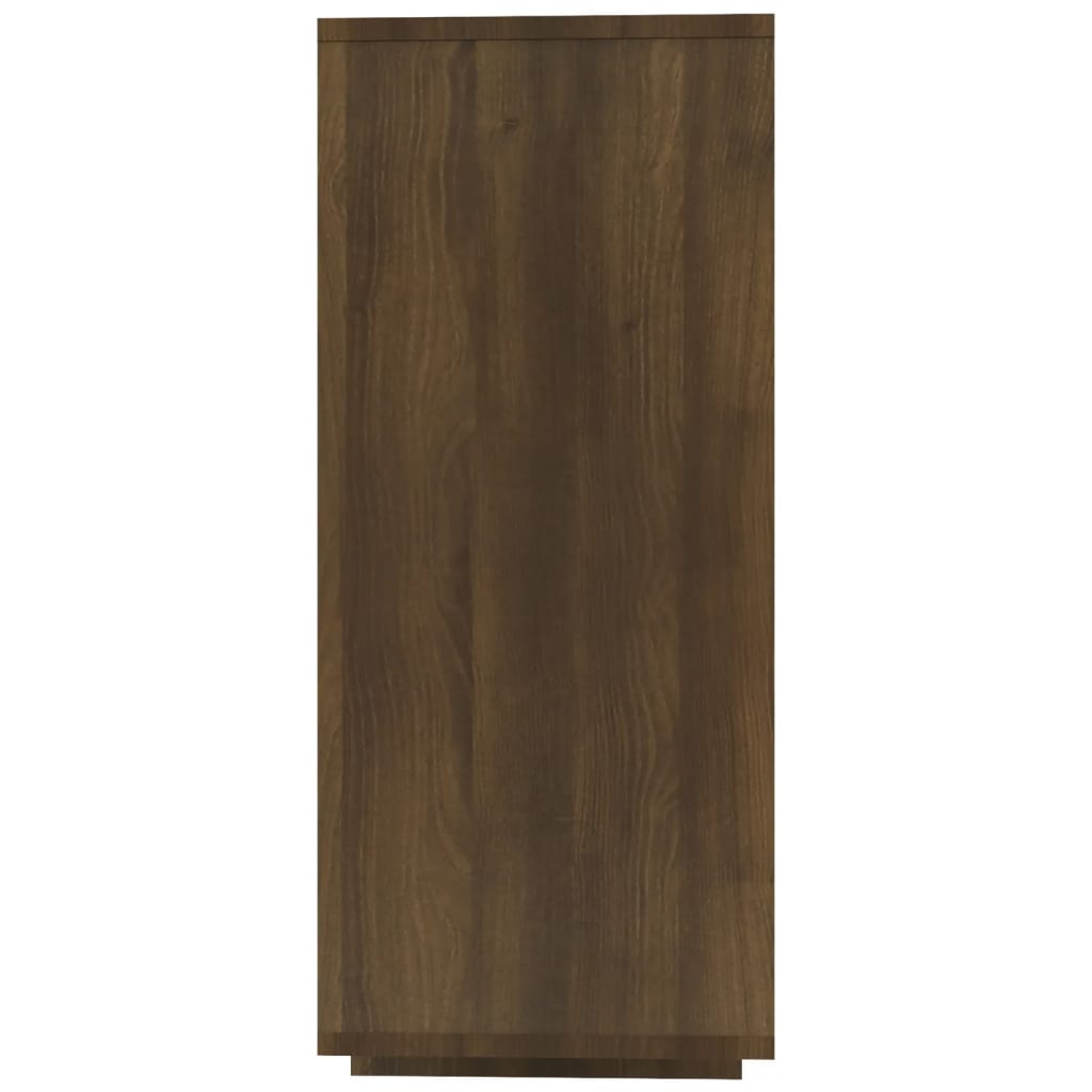 Marron oak buffet 120x30x75 cm agglomerated