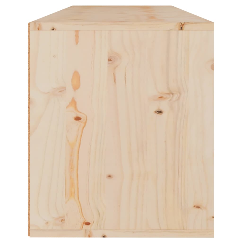 100x30x35 cm Wall cabinet solid pine wood