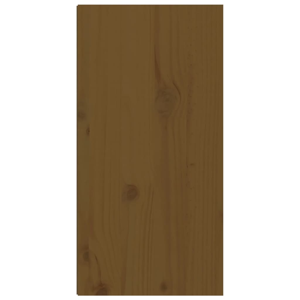 2pcs 2pcs braune Honig 30x30x60 cm Festkiefernholz