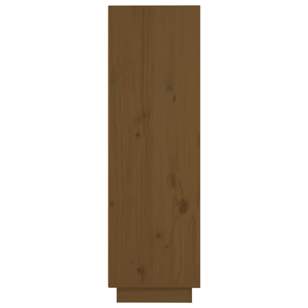 Honigbrauner Buffet 37x34x110 cm Festkieferholz Holz