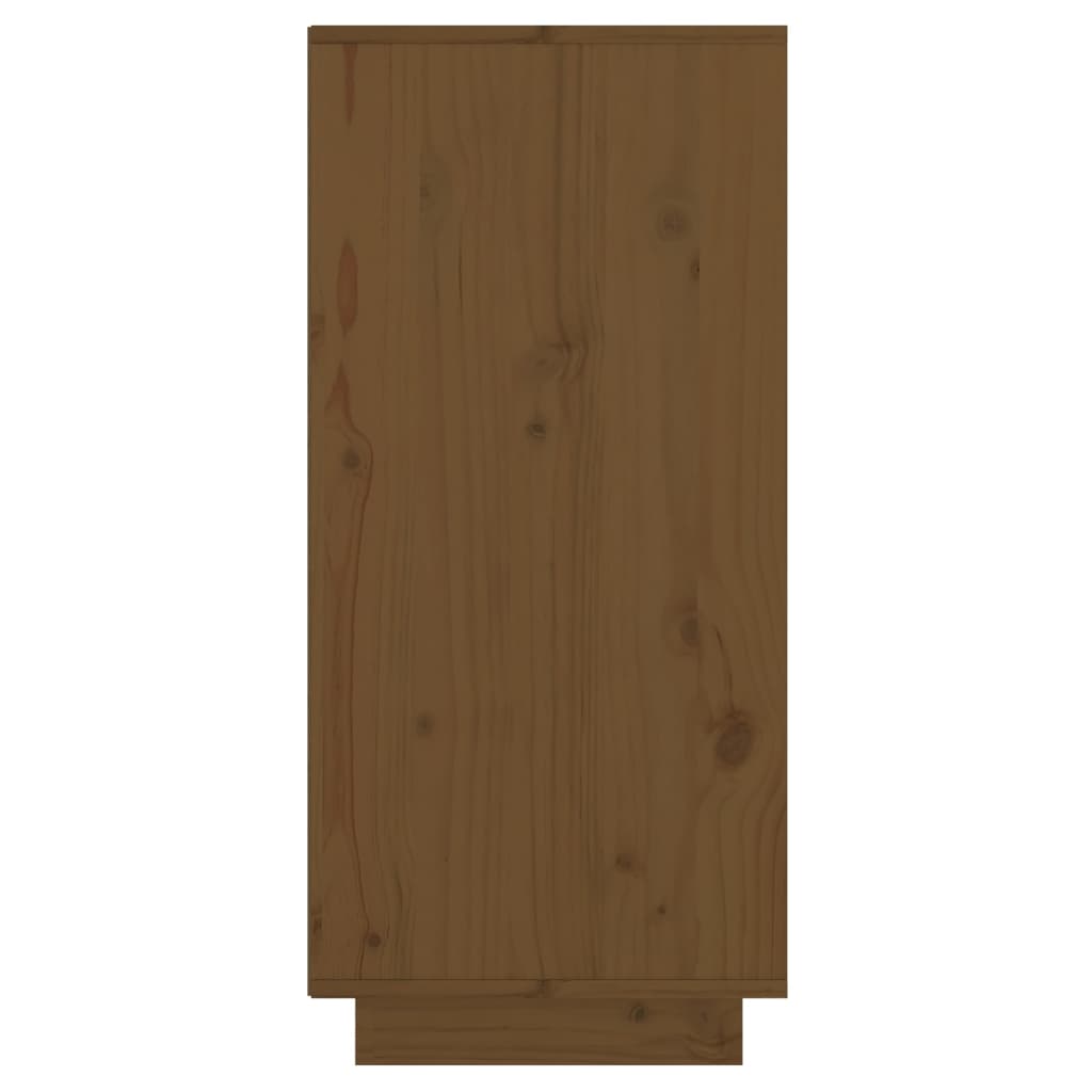Honey Brown Buffet 60x34x75 cm Pino in legno di pino