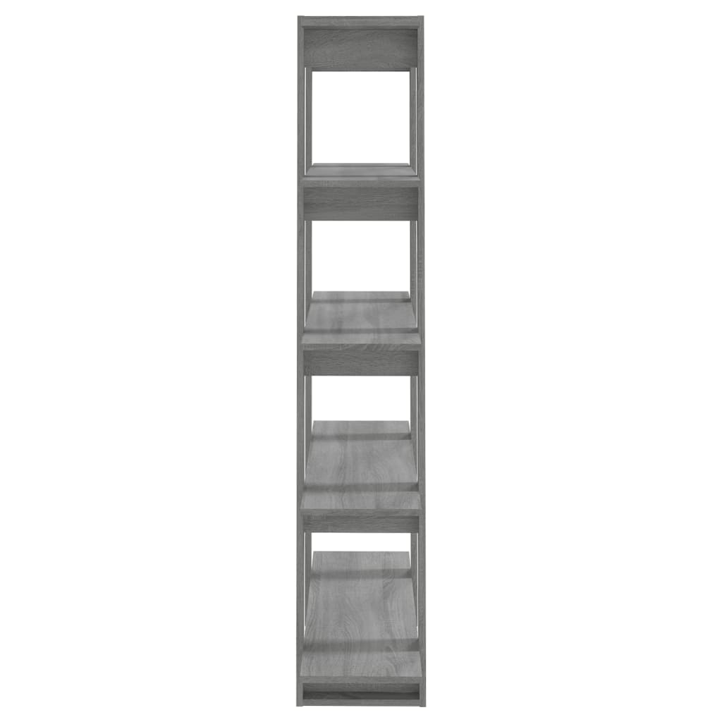 Bibliothèque/Séparateur de pièce Sonoma gris 100x30x160 cm