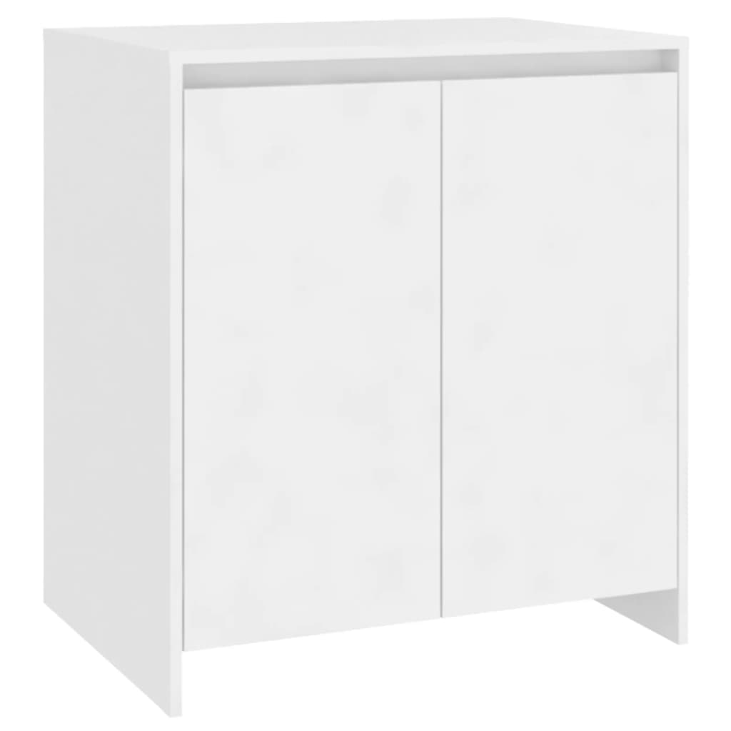 Credenze 3 pz. Legno ingegnerizzato bianco