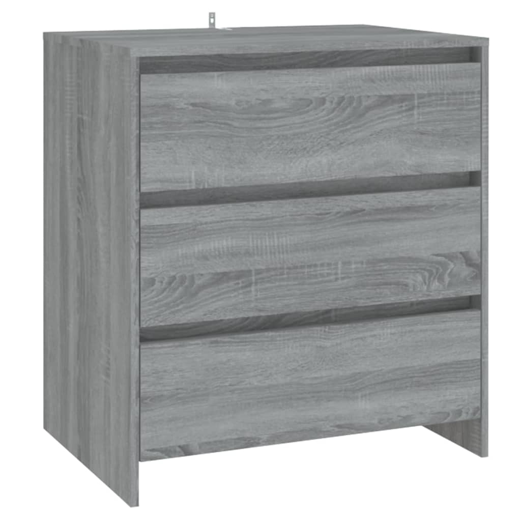 Buffets 3 PCs Sonoma Grey Wood Engineering