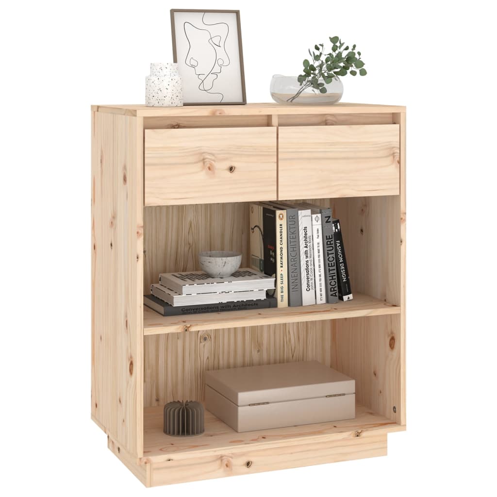 Armoire console 60x34x75 cm Bois de pin solide