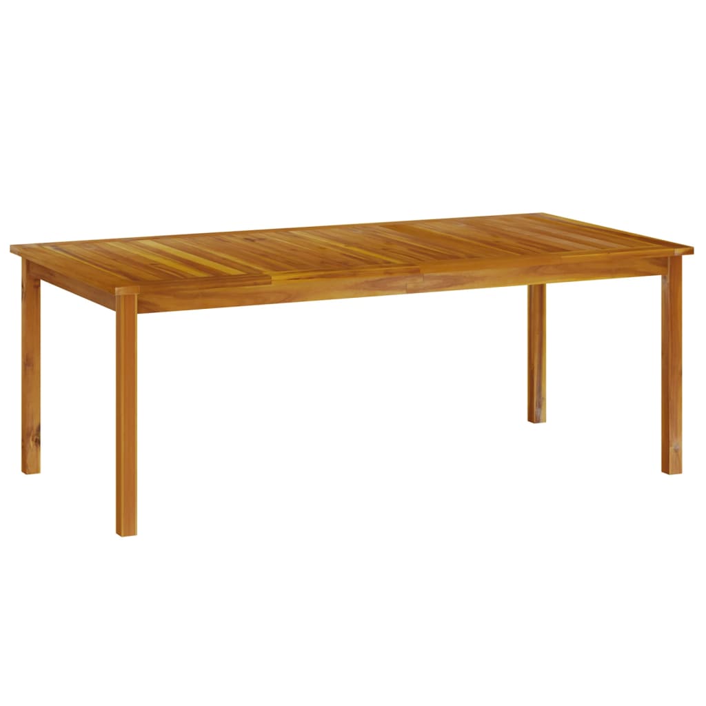 Ensemble de salle à manger de jardin 9 pcs Bois d'acacia massif