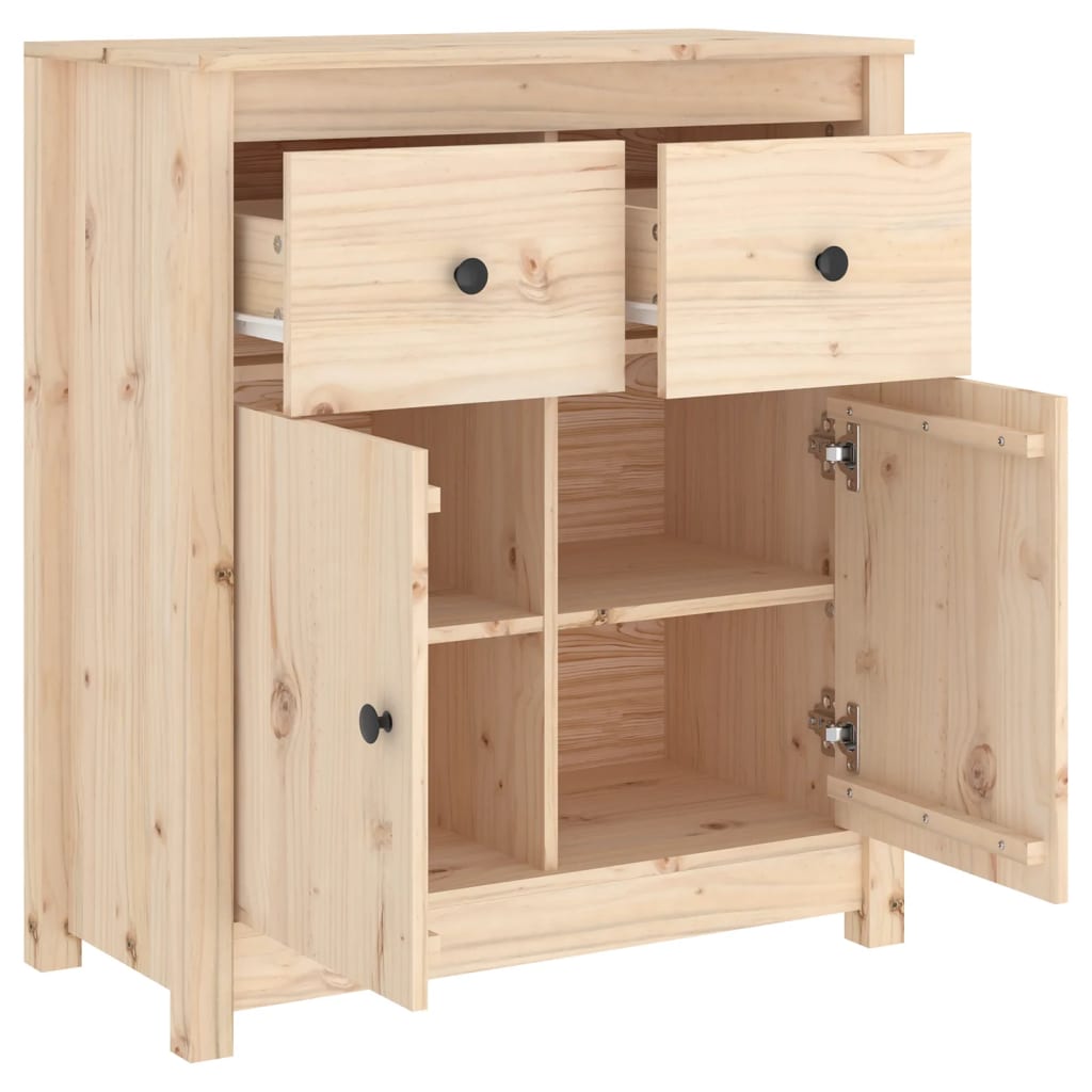 Buffet 70x35x80 cm Bois massif de pin