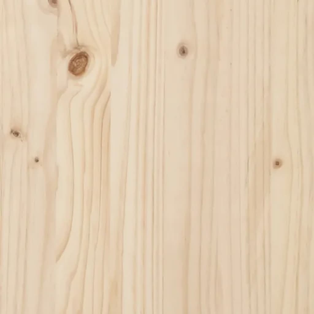 Nomina la tabella 50x50x49 cm in legno di pino solido