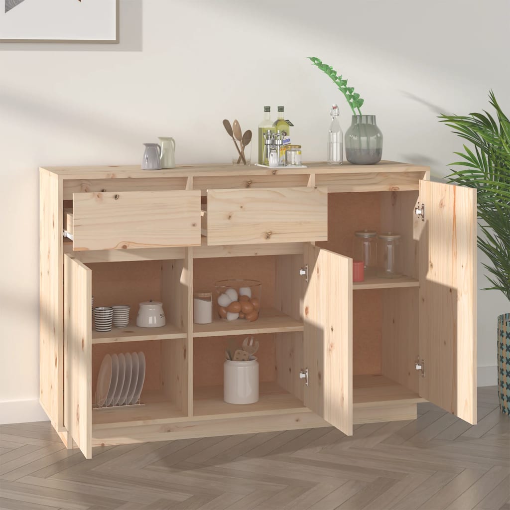 Buffet 110x34x75 cm Solid pine wood