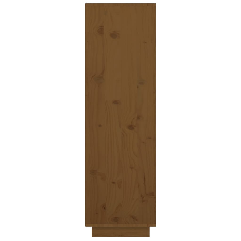 Honigbrauner Buffet 38x35x117 cm Festkieferholz Holz