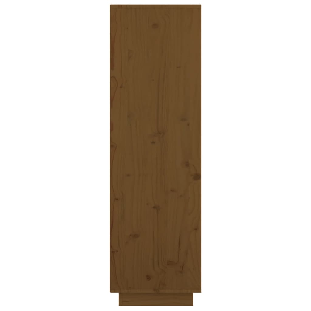 Honigbrauner Buffet 74x35x117 cm Festkieferholz Holz