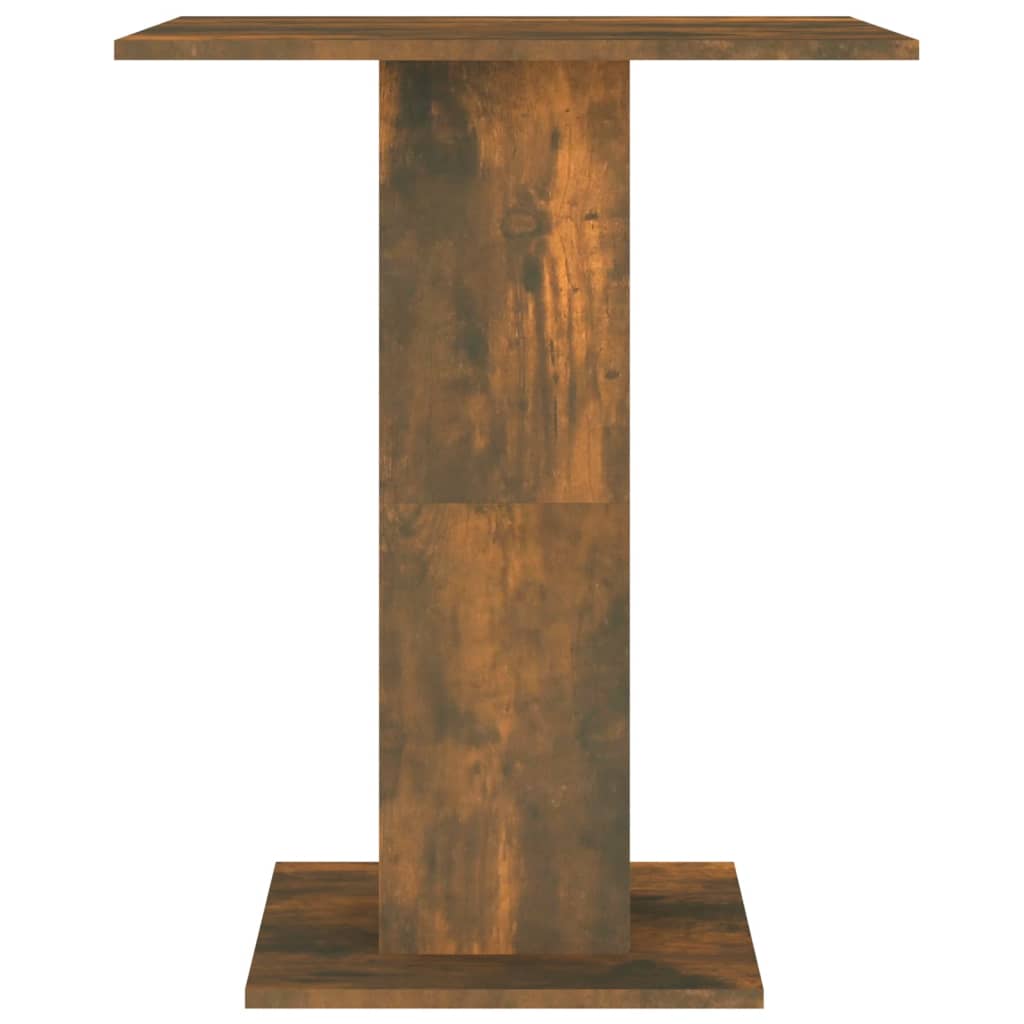 Raucher Eiche Bistro Tabelle 60x60x75 cm Ingenieurholz Holz