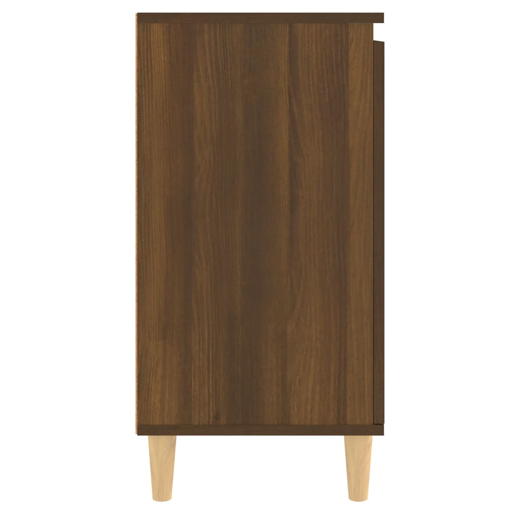 Buffet Chêne marron 60x35x70 cm Bois d'ingénierie