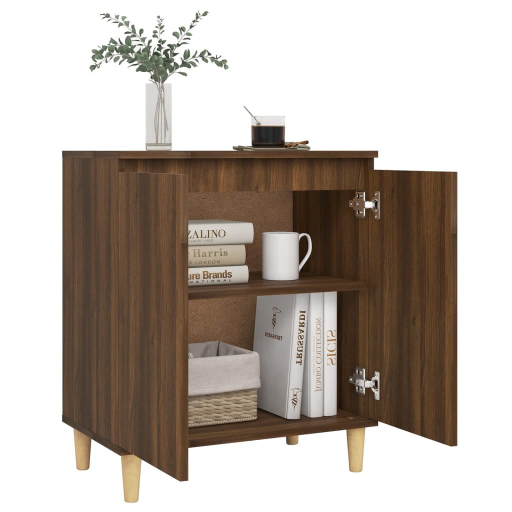 Brown Eiche Buffet 60x35x70 cm Ingenieurholz