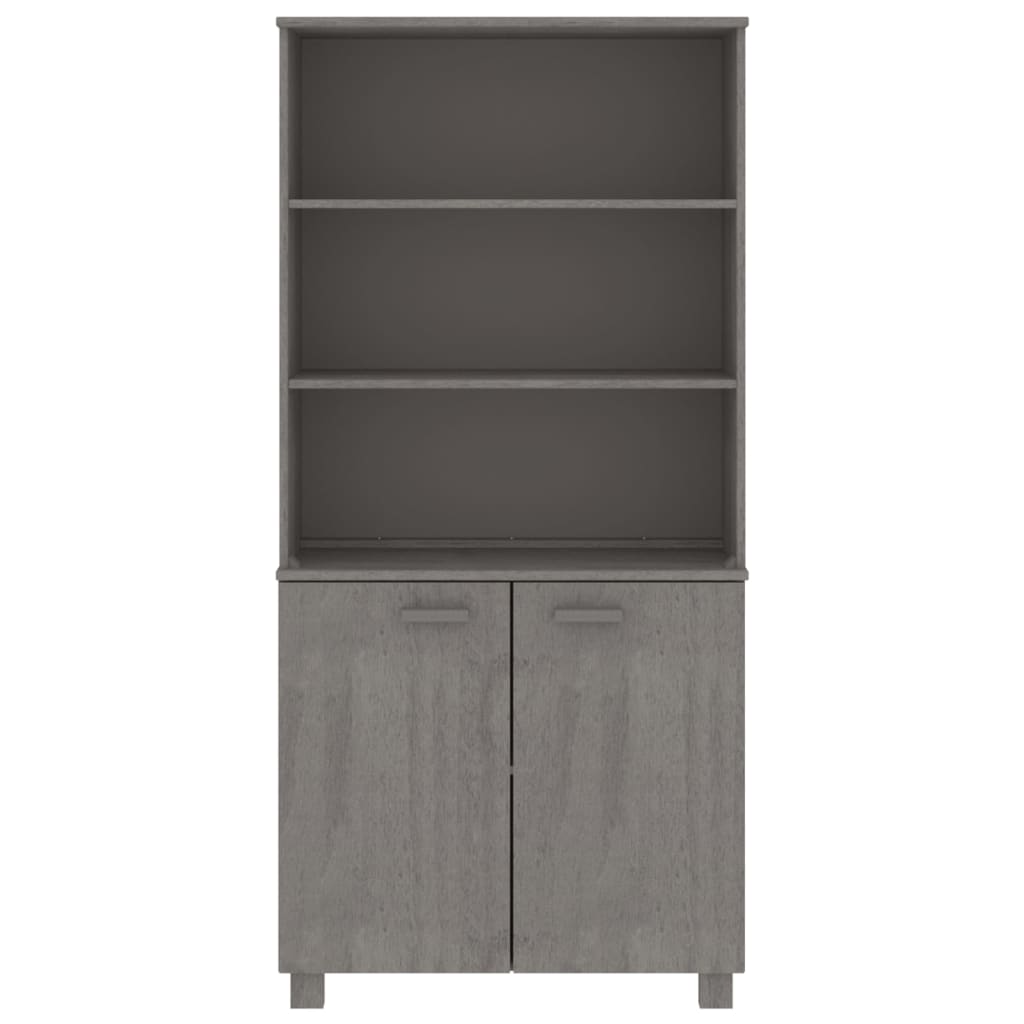 Hamar Buffet Solid Wood Of Light Gray Pine