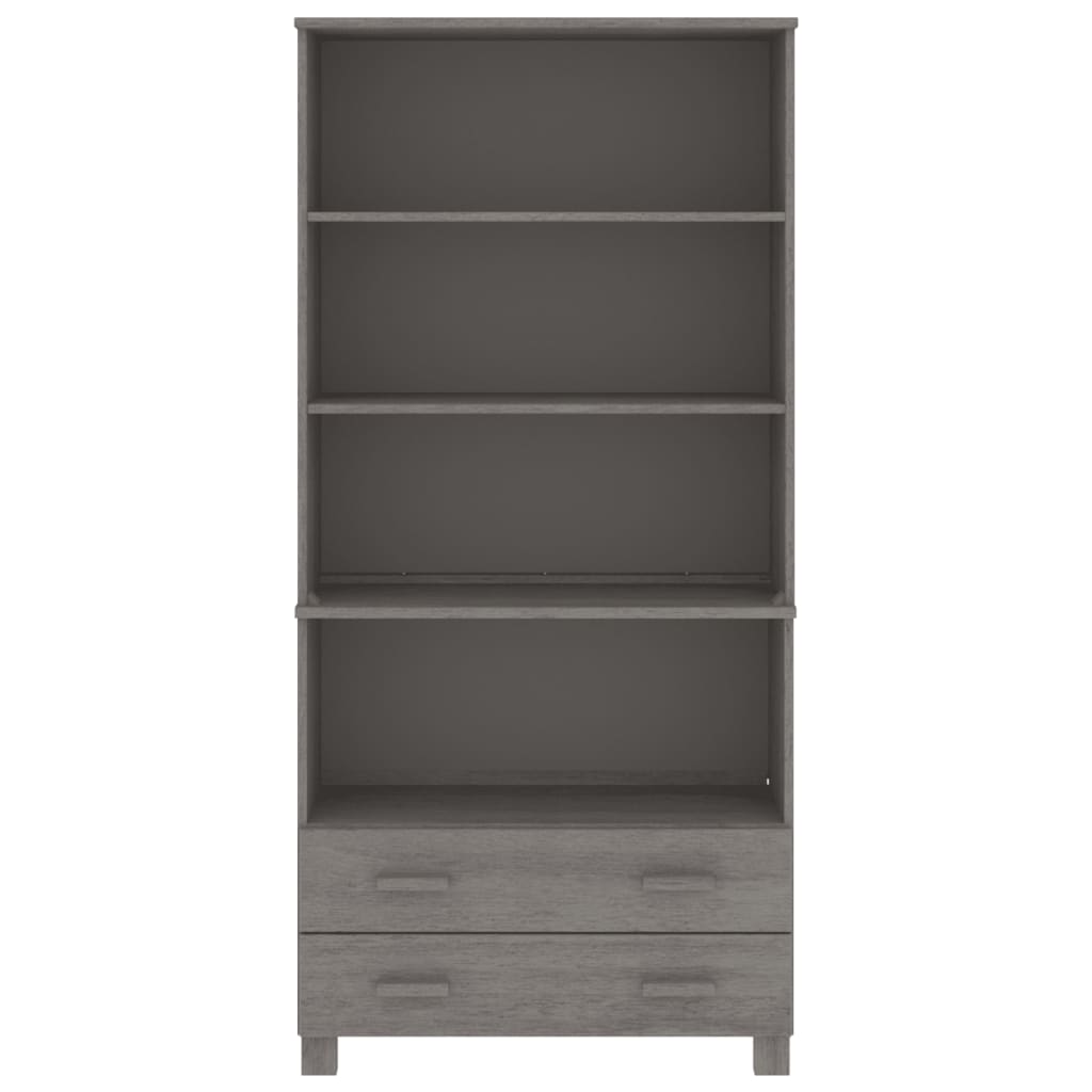 Hamar Buffet Solid Wood Of Light Gray Pine