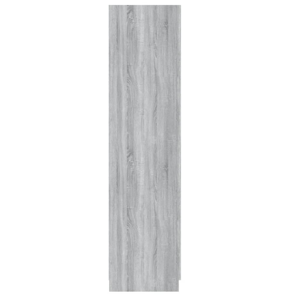 Sonoma Grey Garderobe 90x52x200 cm Ingenieurholz Holz