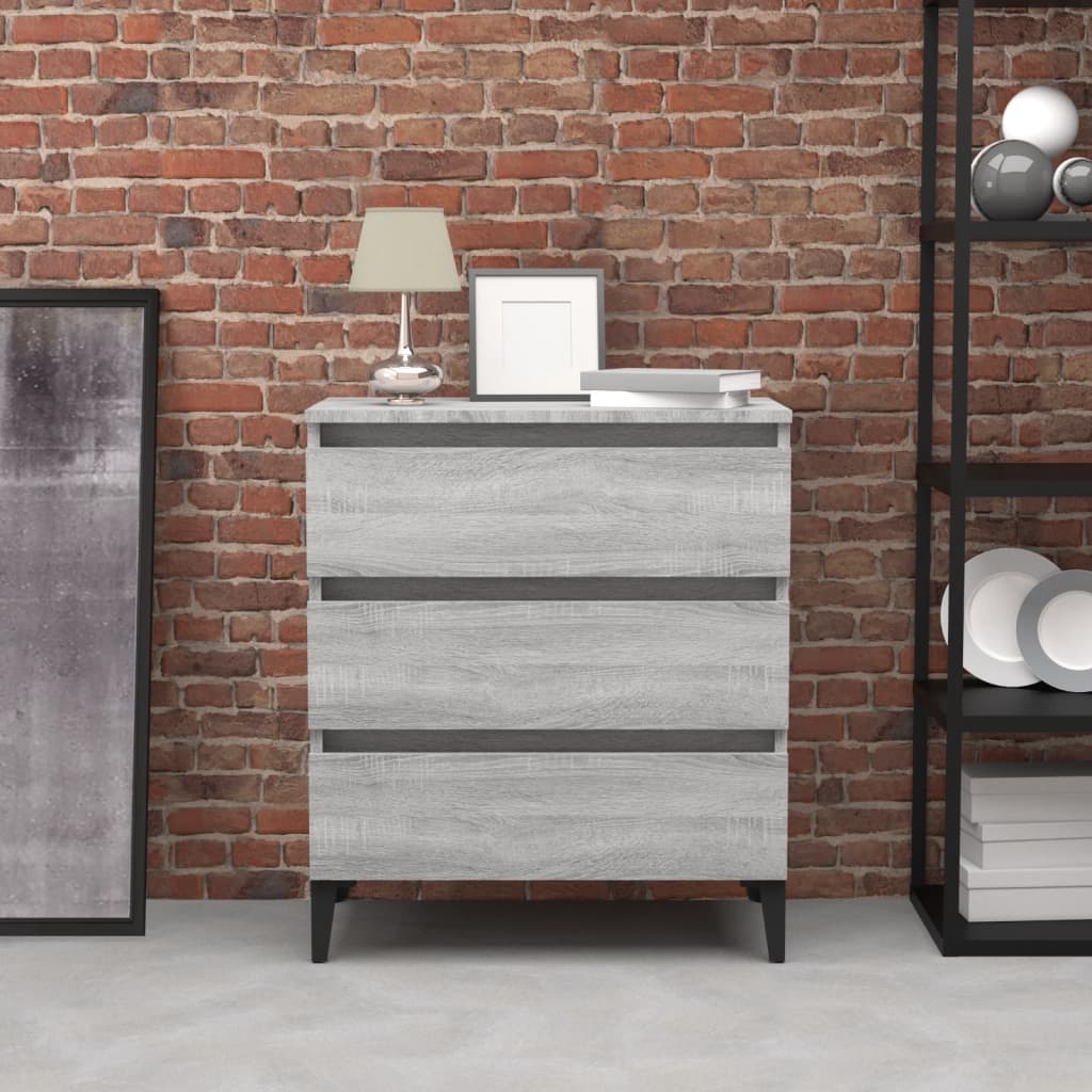 Sonoma gray buffet 60x35x69 cm engineering wood