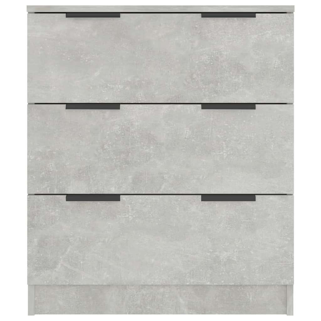 Concrete gray buffet 60x30x70 cm engineering wood