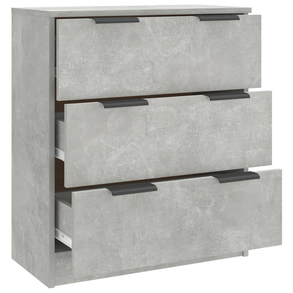 Concrete gray buffet 60x30x70 cm engineering wood