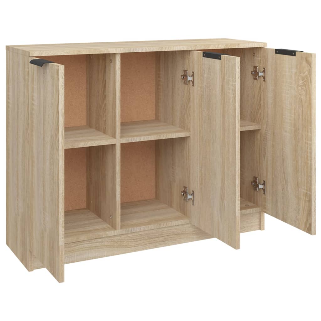 Sonoma oak buffet 90.5x30x70 cm engineering wood