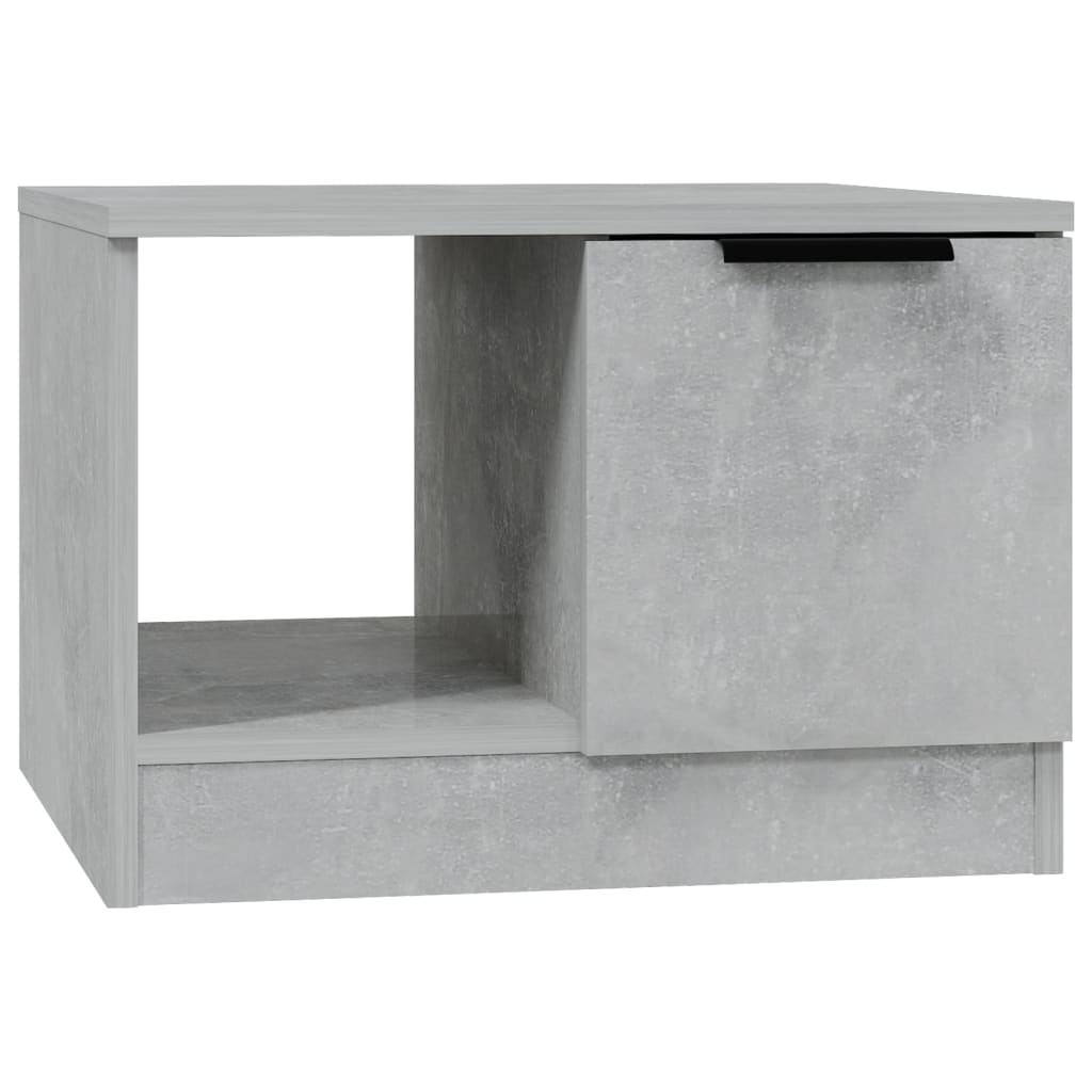 Concrete gray coffee table 50x50x36 cm engineering wood