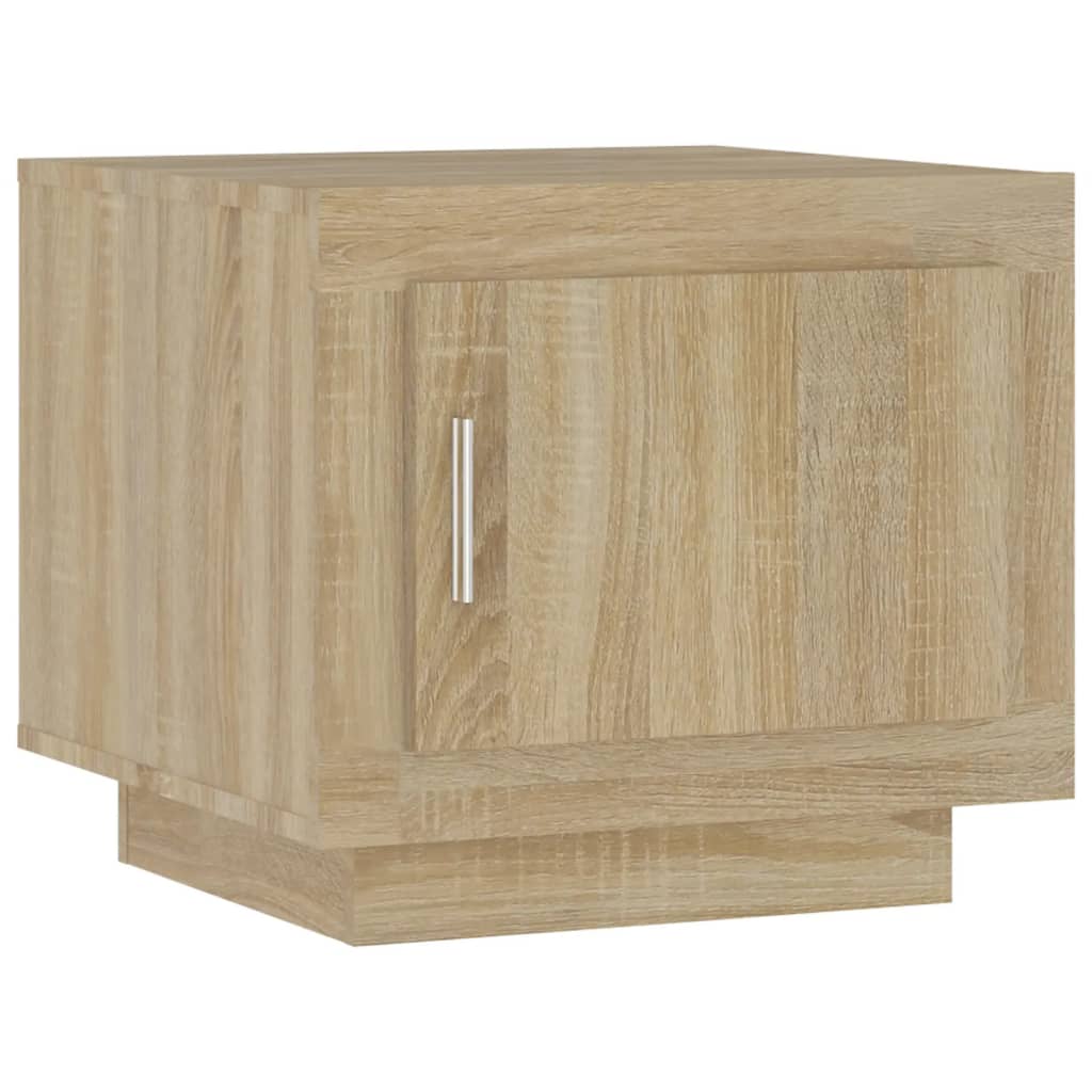 Sonoma oak coffee table 51x50x45 cm engineering wood