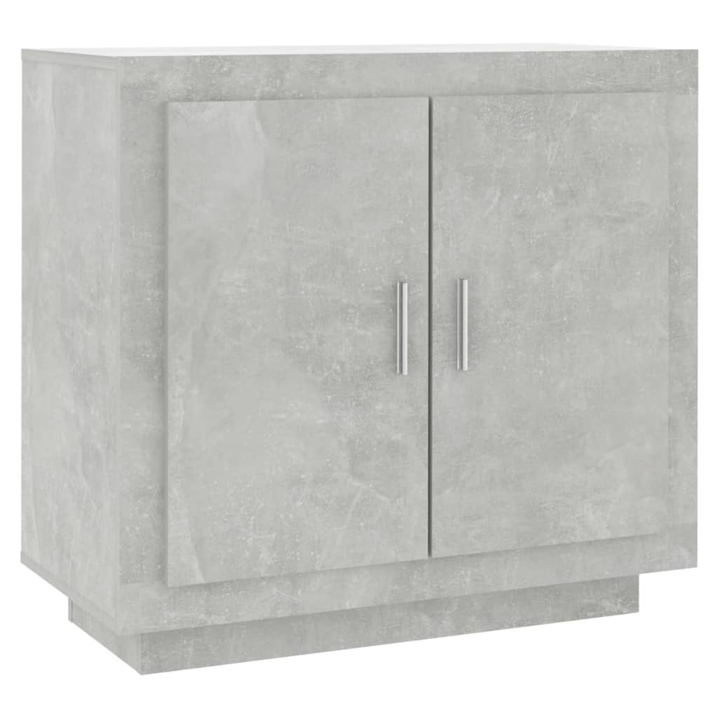 Concrete gray buffet 80x40x75 cm engineering wood