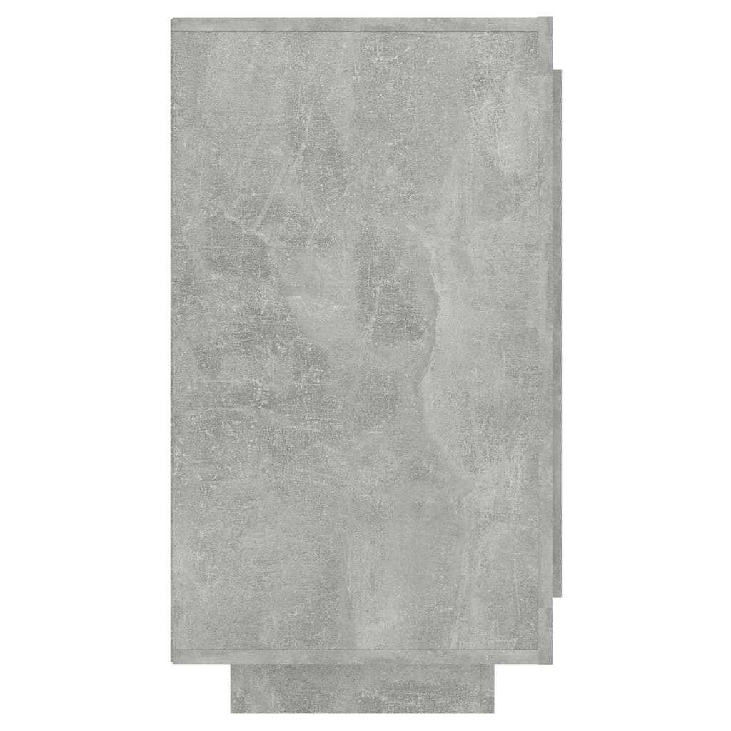 Cemento buffet grigio 80x40x75 cm