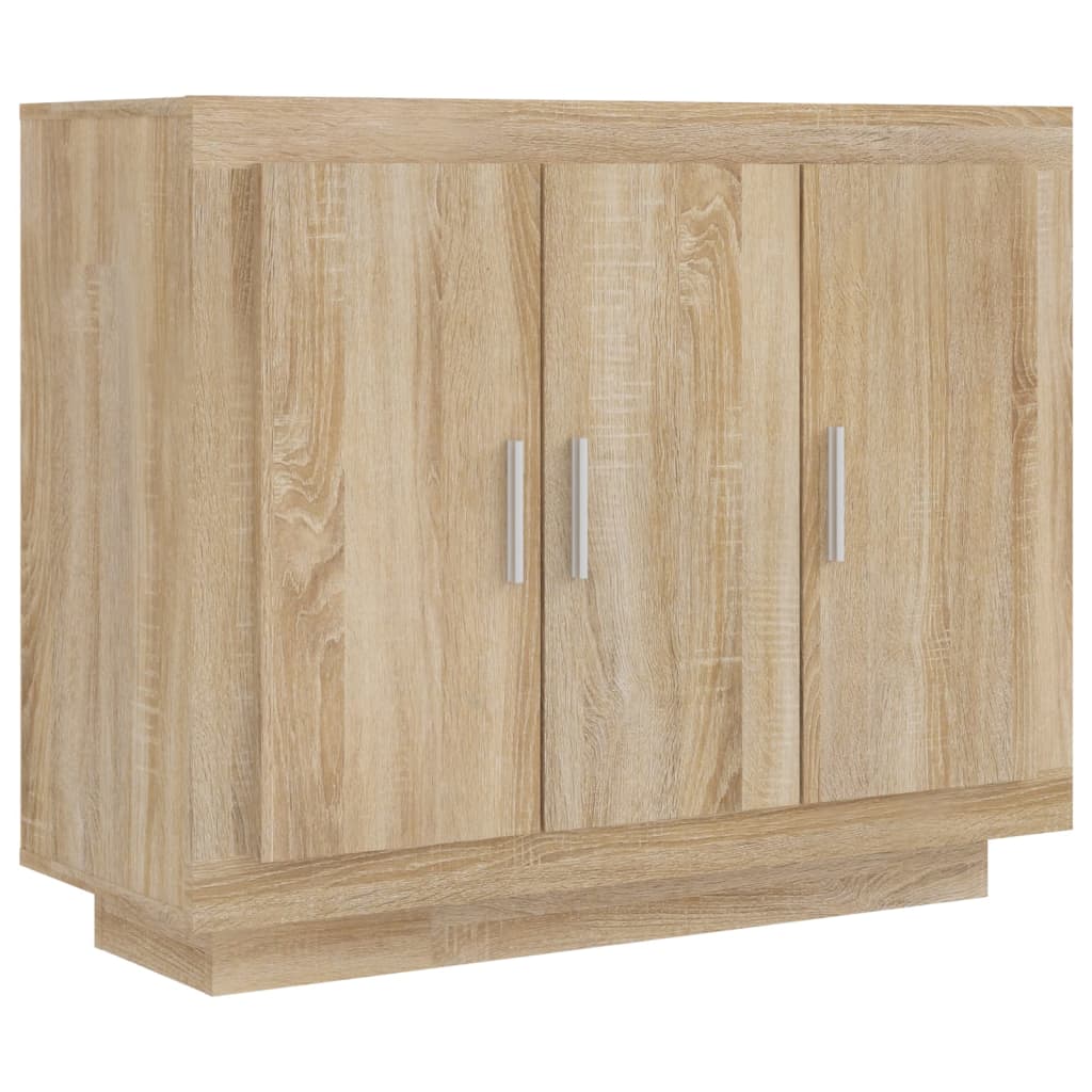 Credenza rovere Sonoma 92x35x75 cm MDF