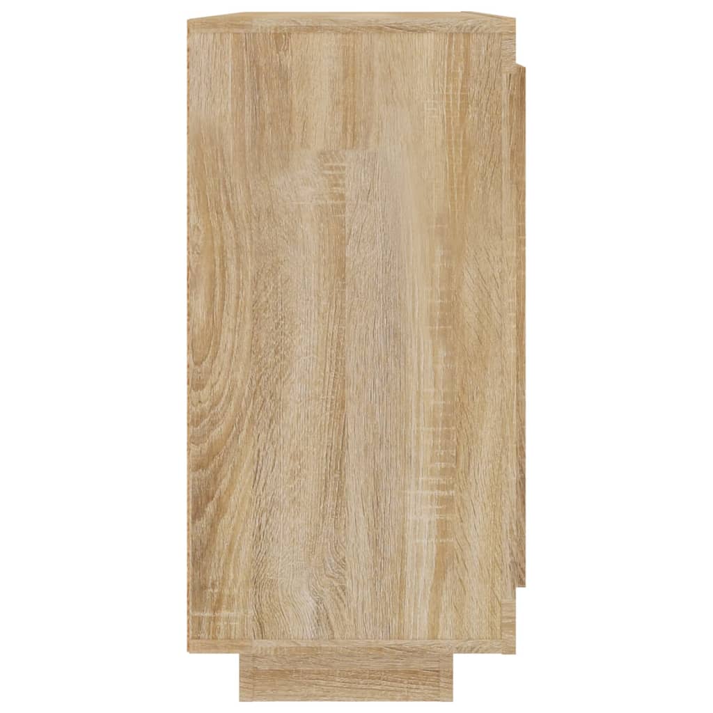 Sonoma Oak Buffet 92x35x75 cm Ingenieurholz Holz