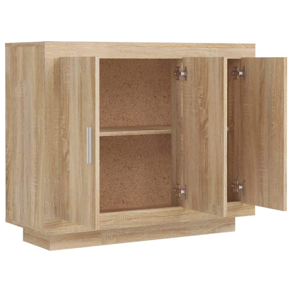 Sonoma oak buffet 92x35x75 cm engineering wood