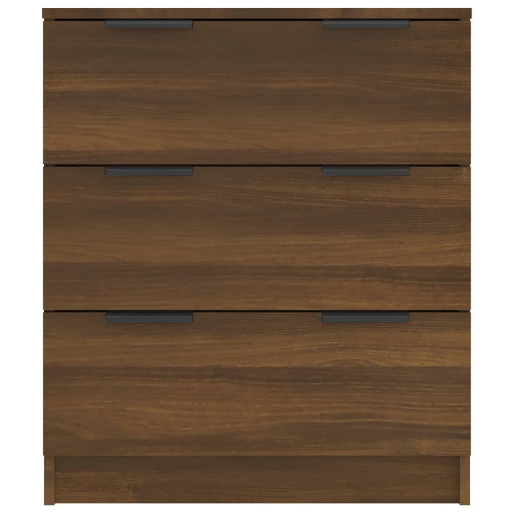 Buffet Chêne marron 60x30x70 cm Bois d'ingénierie