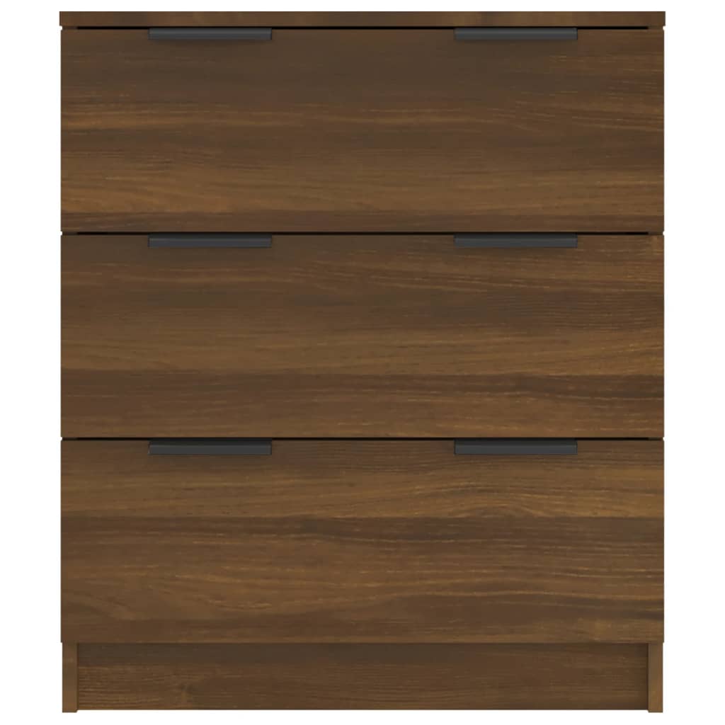 Brown oak buffet 60x30x70 cm engineering wood