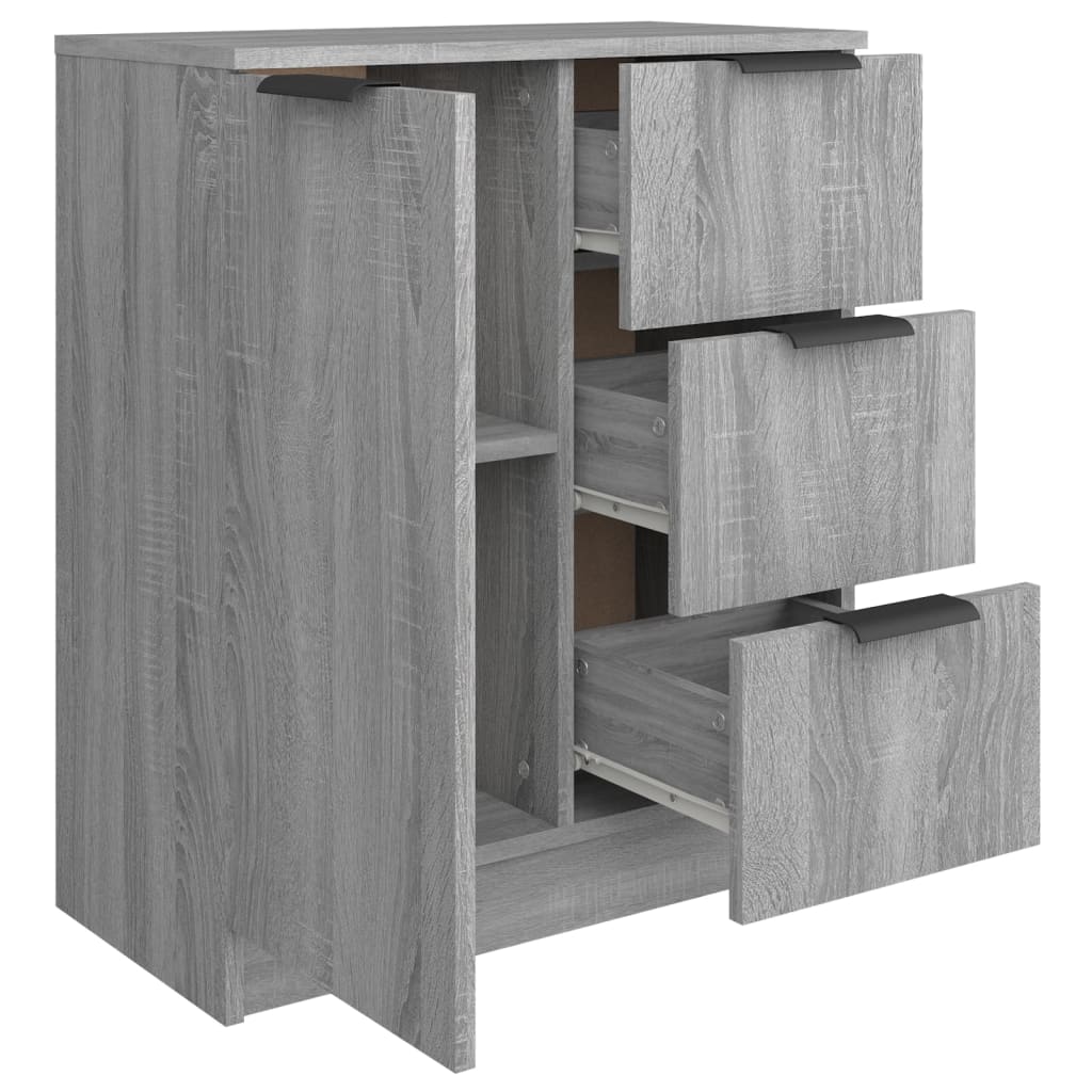 Buffet Sonoma gris 60x30x70 cm Bois d'ingénierie