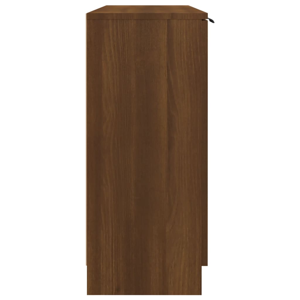 Brown Eiche Buffet 90.5x30x70 cm Ingenieurholz Holz