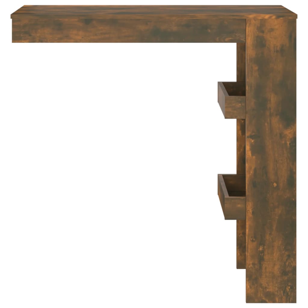 Raucher Eiche Wandstange Tabelle 102x45x103.5 cm Ingenieurholz Holz