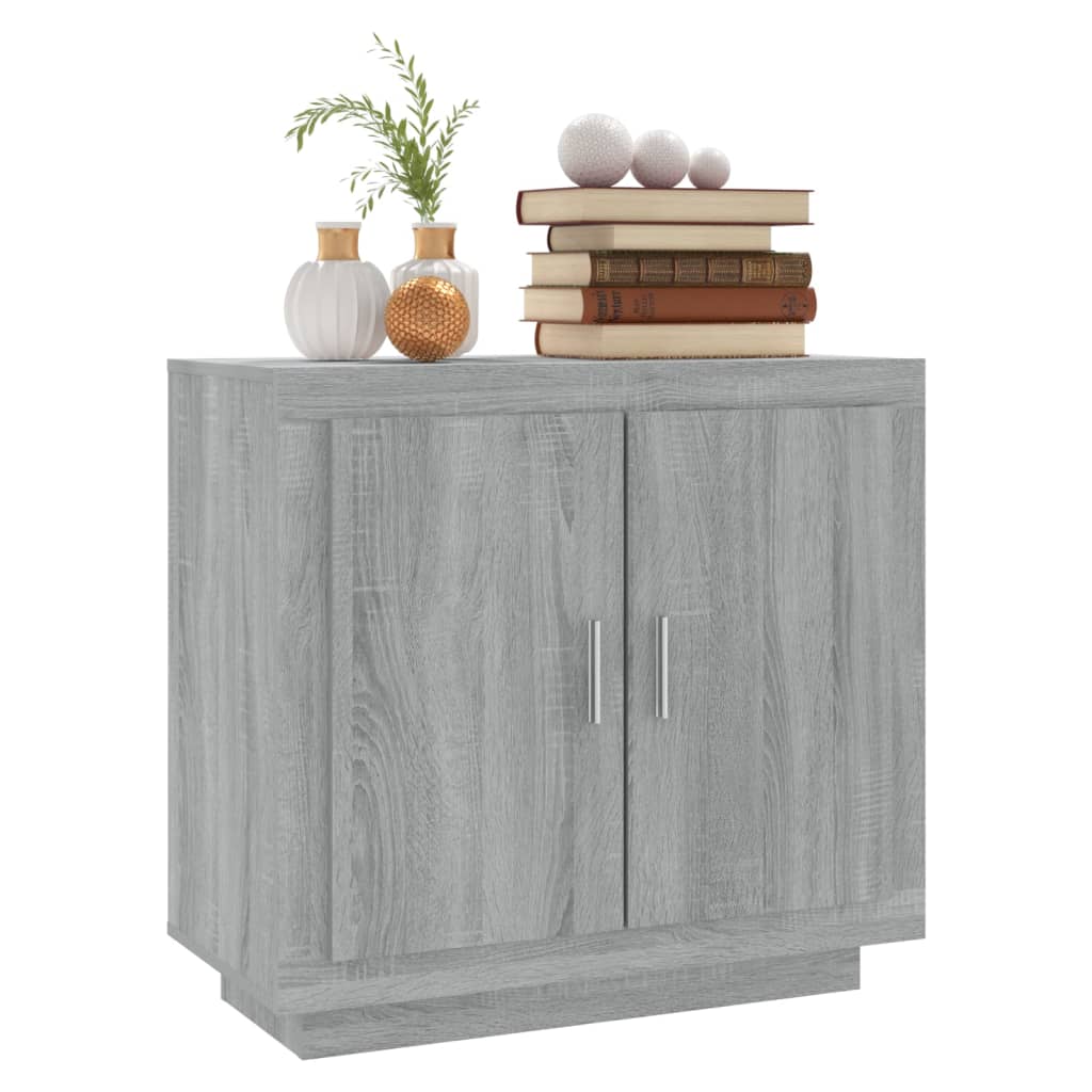 Buffet Sonoma gris 80x40x75 cm Bois d'ingénierie