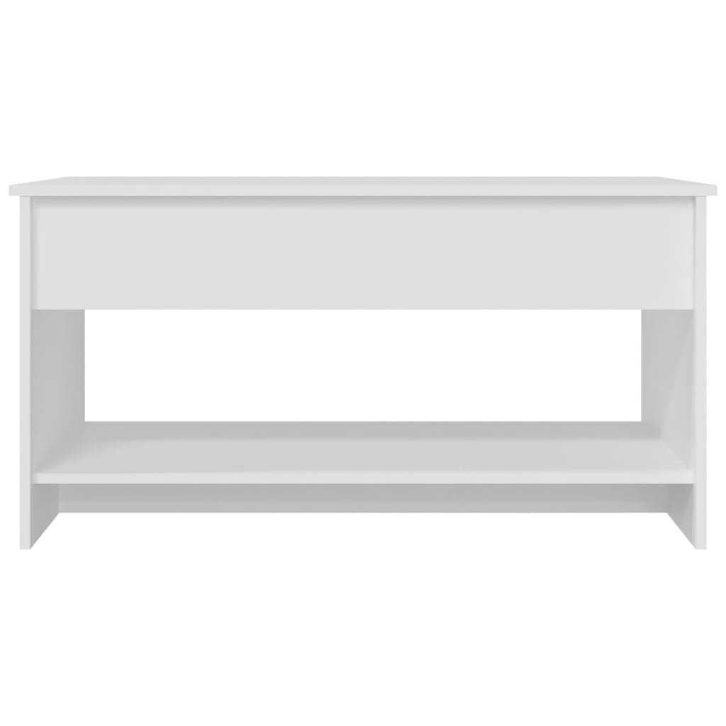 Tavolino Bianco 102x50x52,5 cm MDF