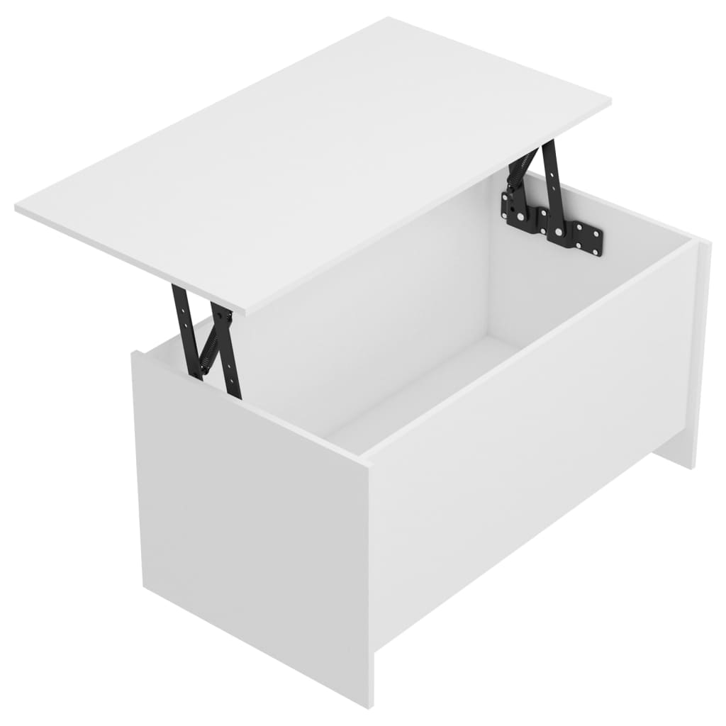 Tavolino Bianco 102x55,5x52,5 cm MDF
