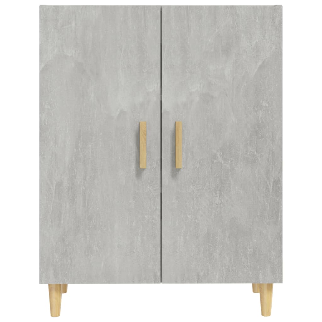 Credenza Grigio cemento 70x34x90 cm MDF