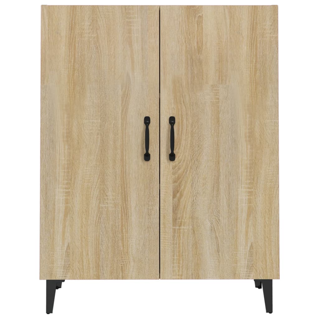 Credenza rovere Sonoma 70x34x90 cm MDF