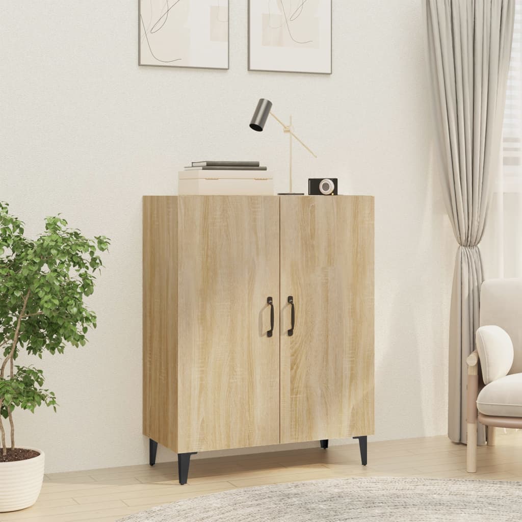 Credenza rovere Sonoma 70x34x90 cm MDF