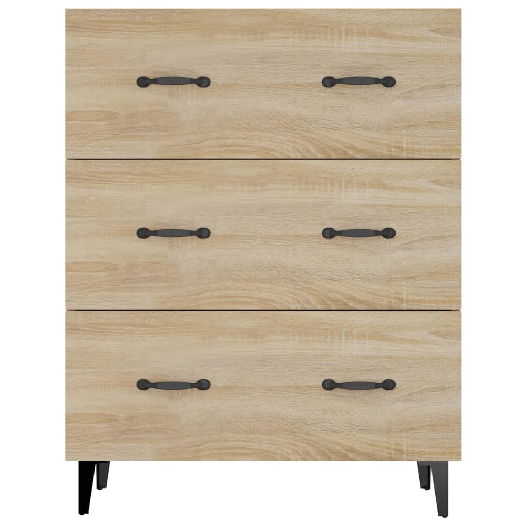 Sonoma oak buffet 69.5x34x90 cm engineering wood