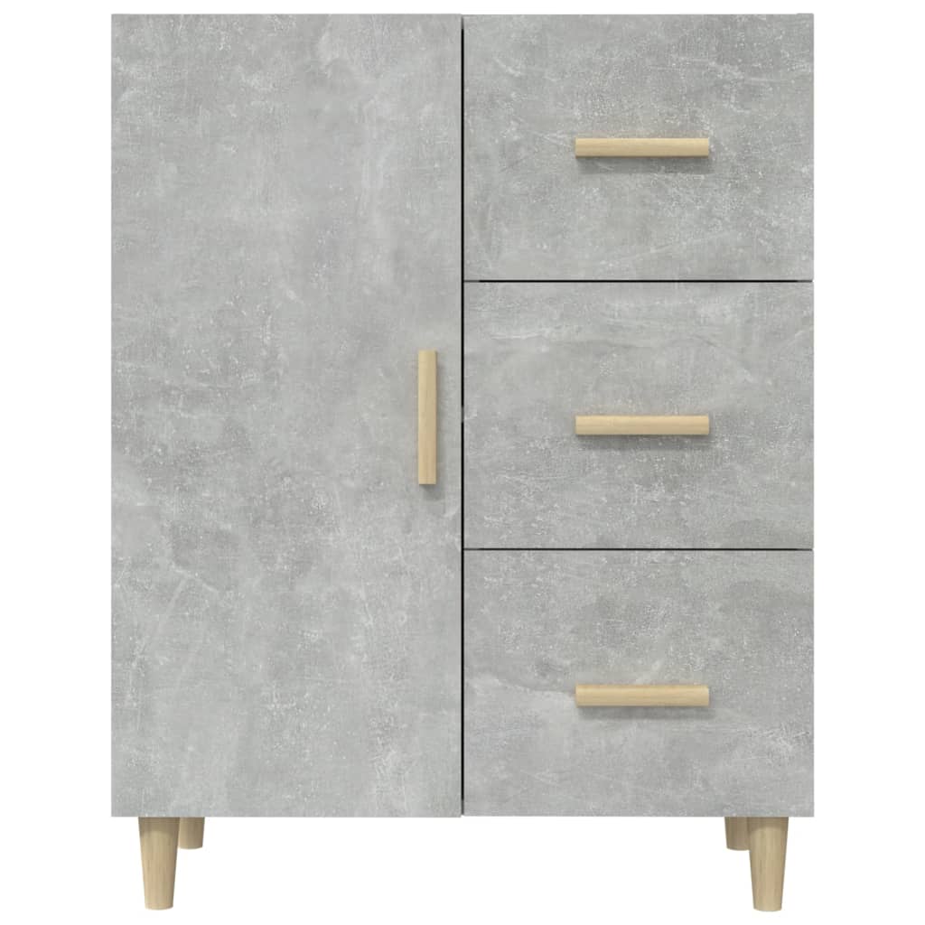 Concrete gray buffet 69.5x34x90 cm Engineering wood