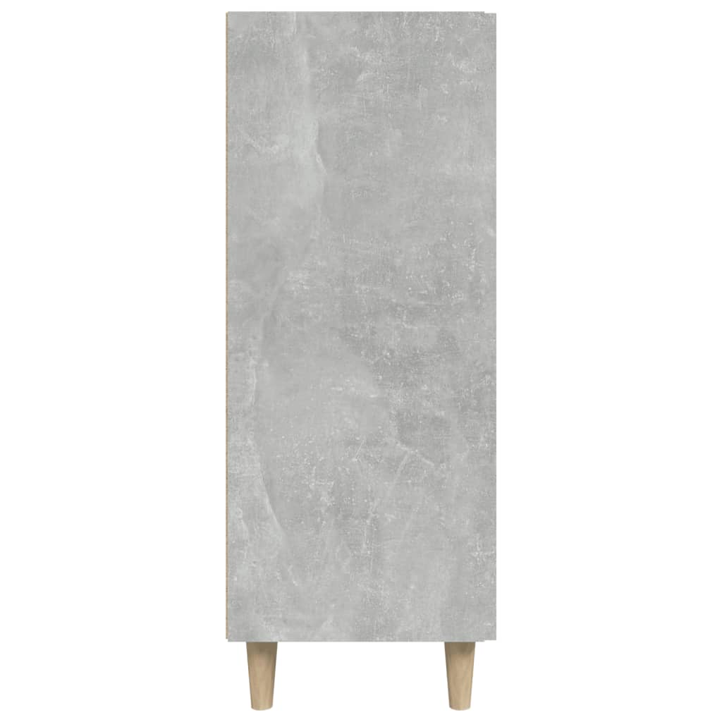 Concrete gray buffet 69.5x34x90 cm Engineering wood