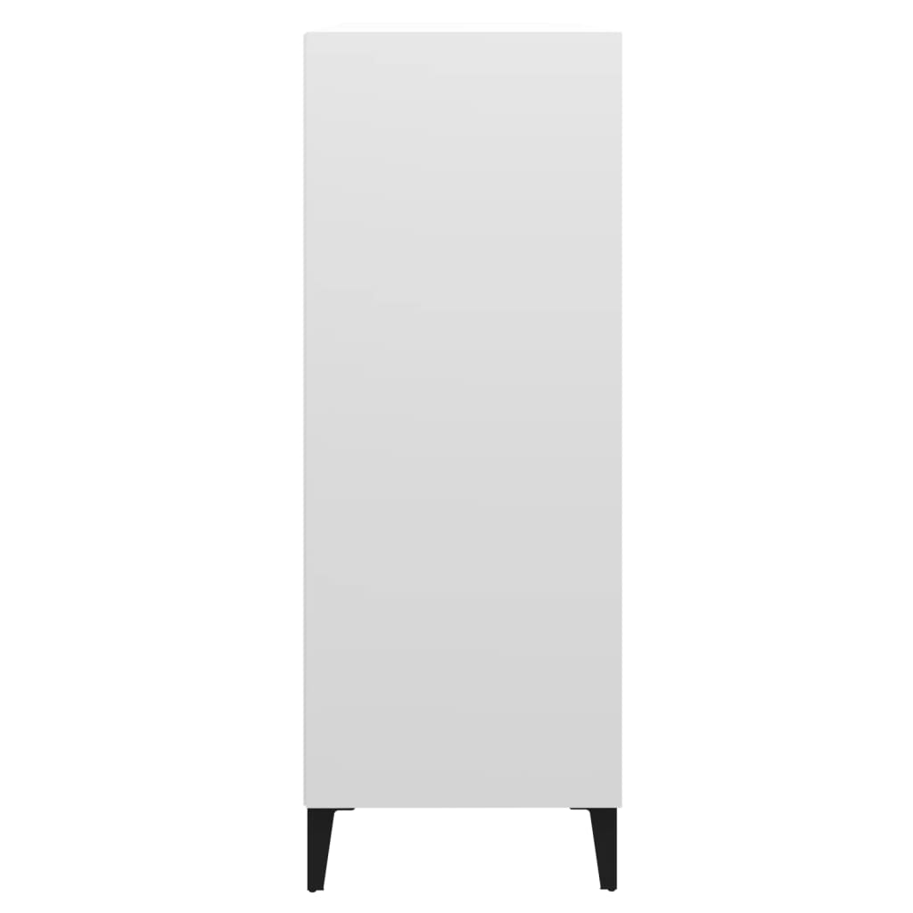 Credenza bianca 69,5x32,5x90 cm MDF