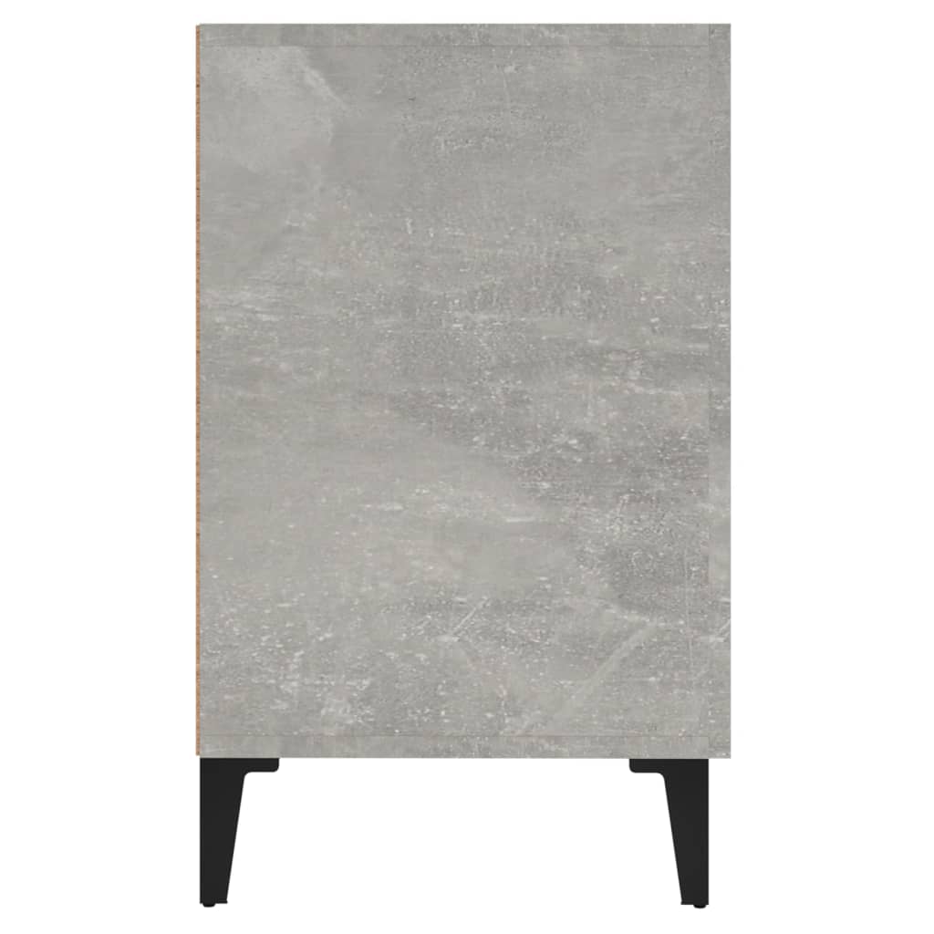 Concrete gray buffet 100x36x60 cm engineering wood